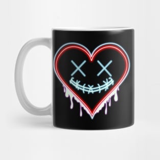 Neon Heart Mug